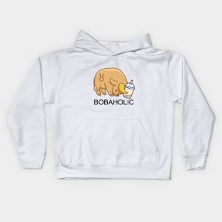 Zodiac Bobaholic Taurus Kids Hoodie